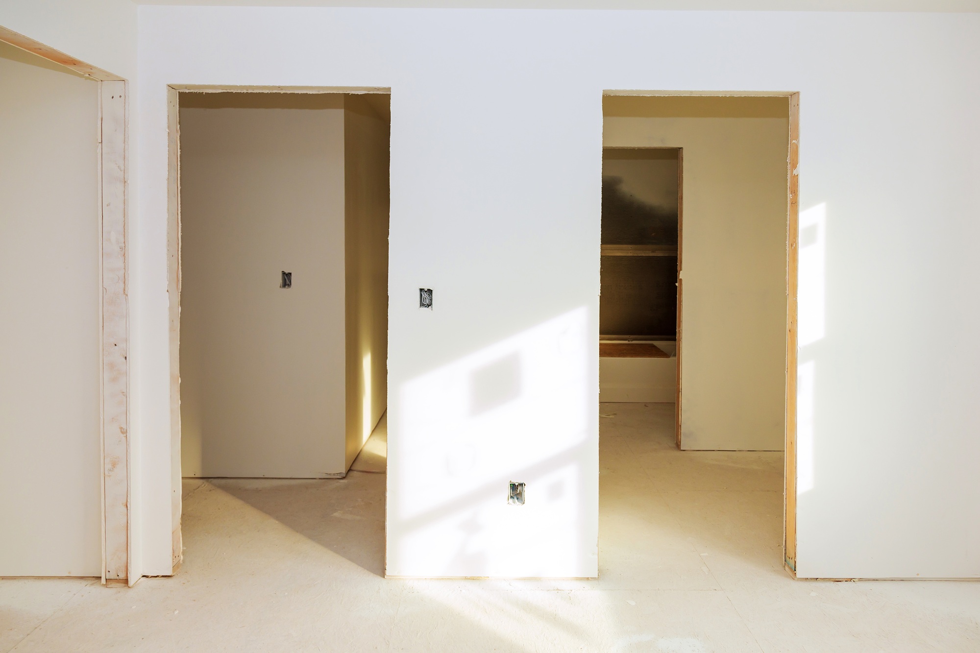 Home renovation industry new home construction building room area